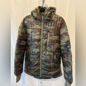 Spire Camouflage Puffer Jacket
